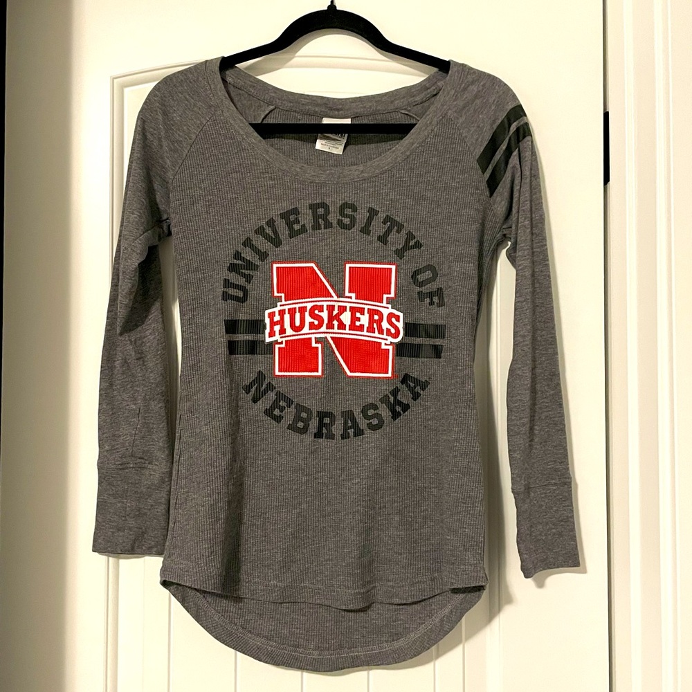 Nebraska Huskers Long Sleeve Thermal Top